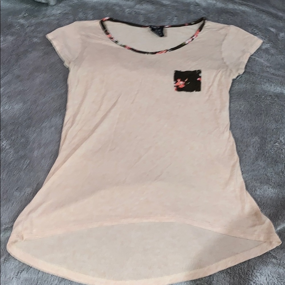 See through soft long shirt
